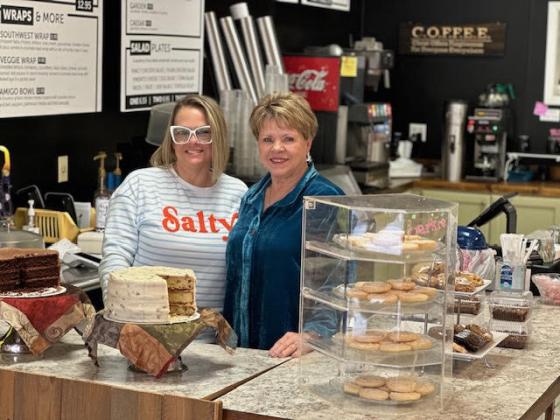 Owners Sandi Wallace and Heather Salverino at Plain & Fancy Sandwich Shoppe