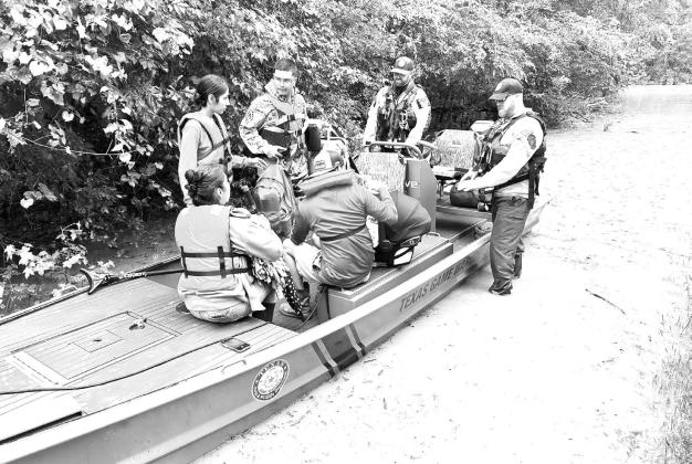 Texas Game Wardens worked alongside local and county officials in carrying out rescue and evacuation efforts during recent flood events in eastern and central Texas.