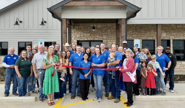 Hopkins County Veterinary Clinic grand reopening and ribbon cutting Submitted photo