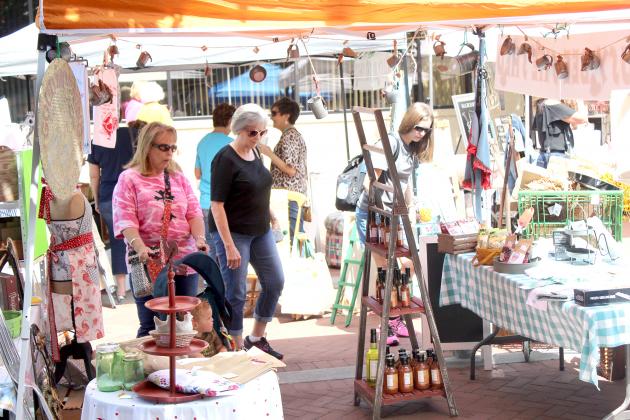 Brick Street Vintage Market sponsored by the Sulphur Springs Downtown Business Alliance