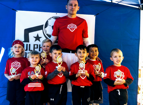 The Under 6 Red Team was coached by Gerald Zavala.