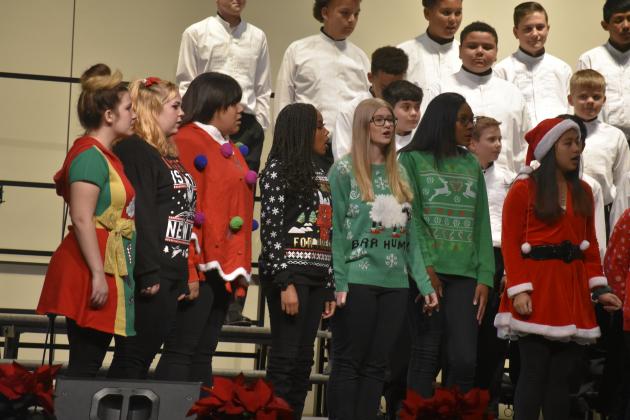 Sulphur Springs High School girls choir