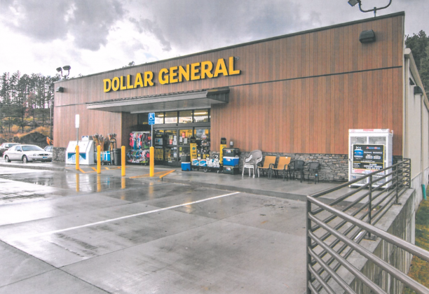 Pictures is an example of a Dollar General store that the proposed building in Cumby would resemble. Courtesy/Vaquero Ventures LLC