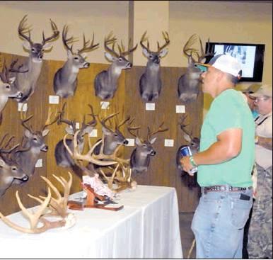 Some of the top bucks taken in the Post Oak, Pineywoods and Coastal Prairies regions will be on display at the upcoming TBGA Sportsman’s Celebration set for June 22 in Lufkin. Courtesy/Matt Williams