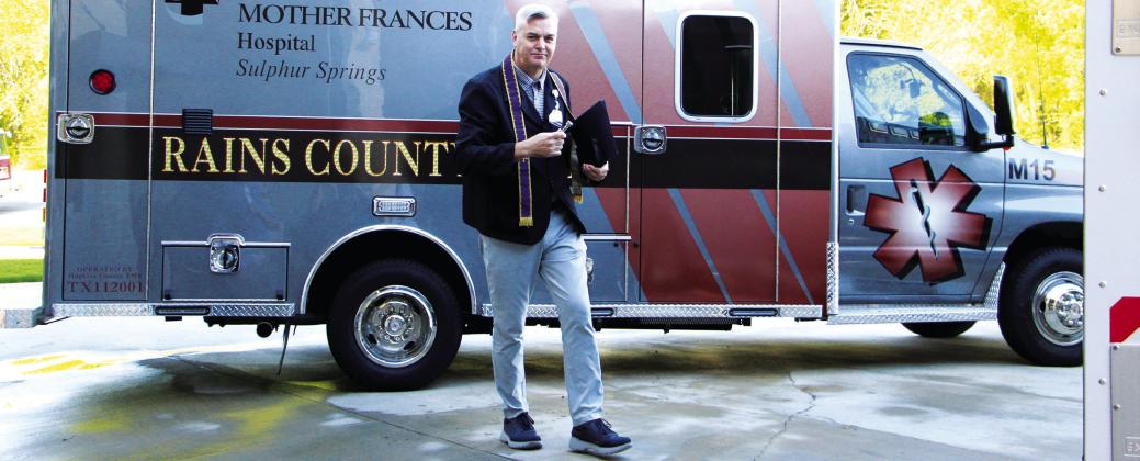 Hopkins County EMS dedicates two new ambulances