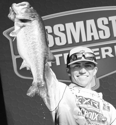 Trey McKinney, 19, recently became the youngest angler in Bassmaster history to win a big league Elite Series event and the $100,000 pay day that comes with it. McKinney reeled in 20 bass weighing nearly 131 pounds in a big bass slugfest at Lake Fork that ended with nine other anglers cracking more than 100 pounds. BASS Photo
