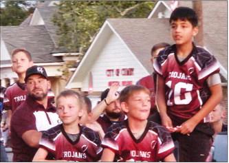 Cumby Collegiate’s next crop of football players were on hand for the Homecoming parade Monday, Sept. 18.