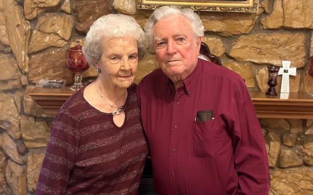 Helen and Doyle Starrett, sweethearts for 67 years and counting.