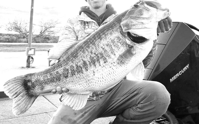 Kyle Hall’s 15.82 pounder caught at Lake O.H. Ivie in March was recently approved as the first ever Florida bass all-tackle world record by the International Game Fish Association. Interestingly, Hall’s bass ranks No. 37 among Texas’ Top 50 biggest bass of all-time. Toyota ShareLunker Photo
