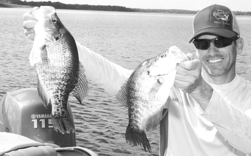 Lake Fork fishing guide Gary Paris says he thinks a more restrictive limit of 15-fish; 10 inches would be a good fit on lakes known for producing an abundance of larger crappie. “Better to be safe now than sorry later,” says Paris. Courtesy Photo