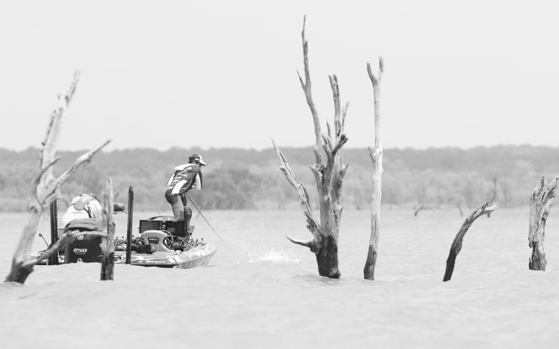 Anglers familiar with Lake Ray Roberts in North Texas believe the winner of the upcoming Bassmaster Classic will be one who is able to put together productive patterns in shallow and deep water, alike. Bassmaster Photo