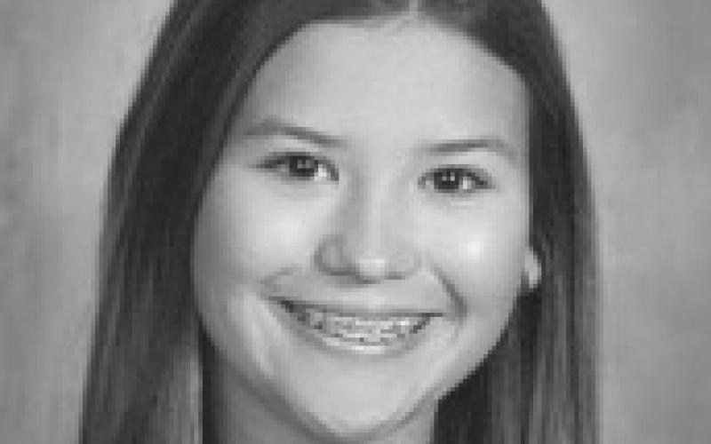Kennley Jo Russell Sulphur Bluff 8th grade valedictorian