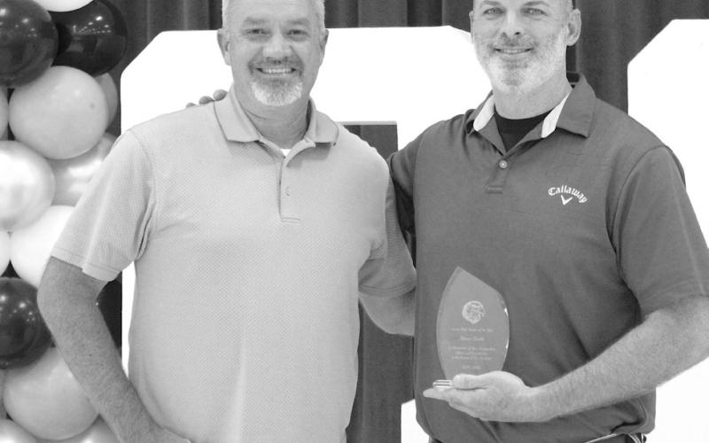 Como-Pickton Junior High Teacher of the Year went to history teacher Steven Smith.