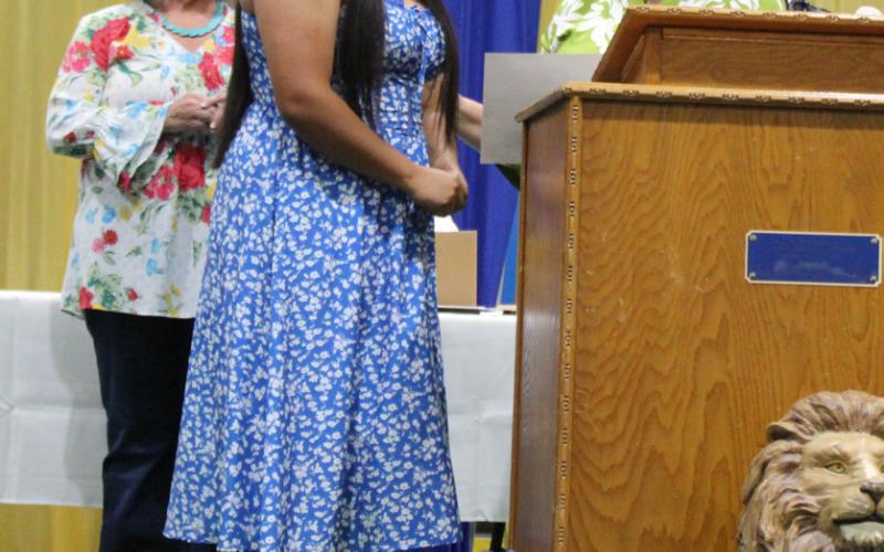 Jasmine Olvera is the recipient of a $40,000 John &amp;amp; Debrah Gillis Foundation Bright Star Scholarship.