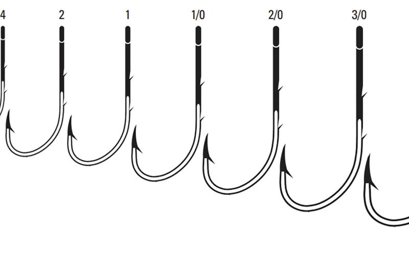 Hooks come in assorted styles and sizes. Always use the one that fits the bait. Courtesy Graphic